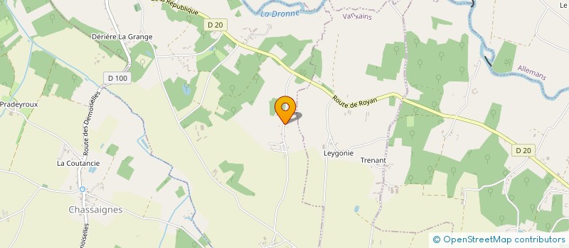 localisation de l'entreprise SARL FAISANDERIE DE LA FOURNIERE à SAINT-SULPICE-DE-ROUMAGNAC