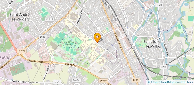 localisation de l'entreprise SARL FAKHYM à TROYES