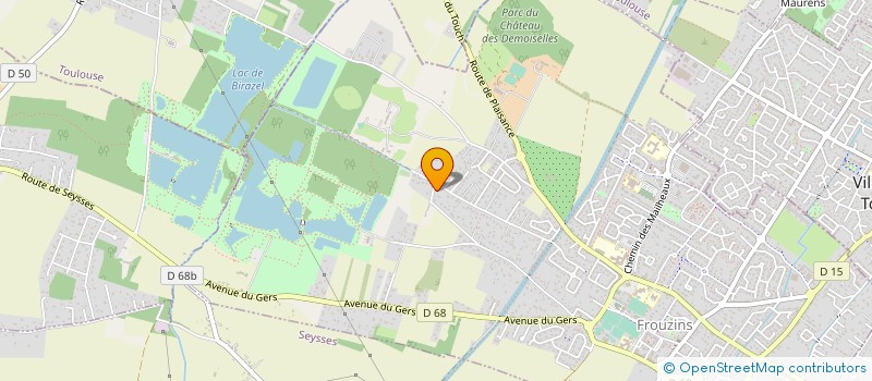 localisation de l'entreprise SARL FALCO  FROUZINS