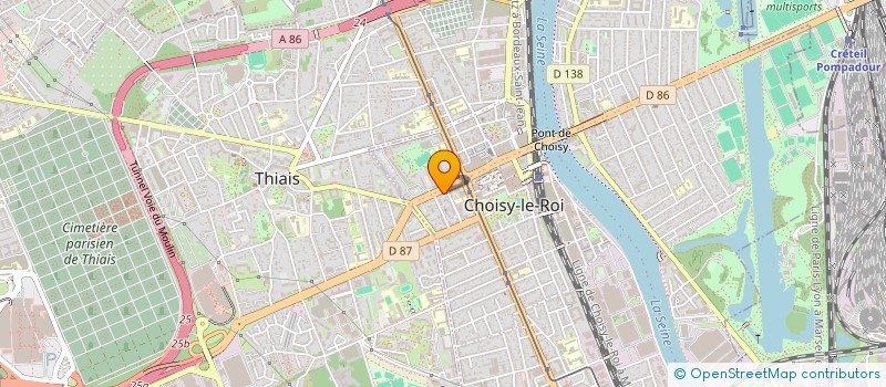 localisation de l'entreprise SARL FALCON SECURITY PRIVEE à CHOISY-LE-ROI