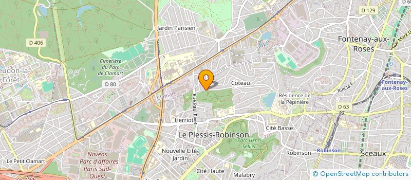 localisation de l'entreprise SARL FALD  CLAMART