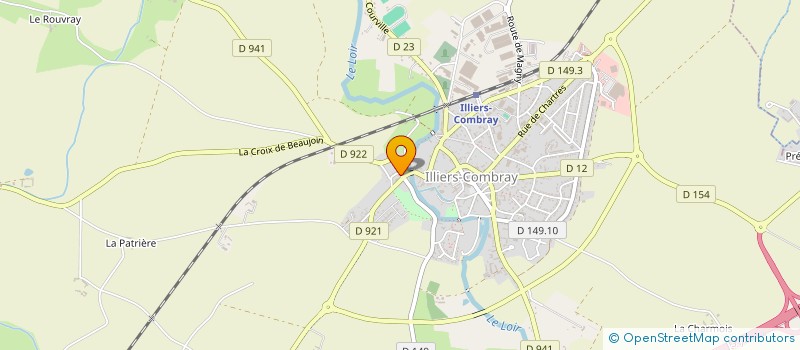 localisation de l'entreprise SARL FALGAU-PLAST à ILLIERS-COMBRAY