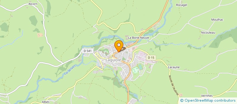 localisation de l'entreprise SARL FALGUIER à MONTPEYROUX