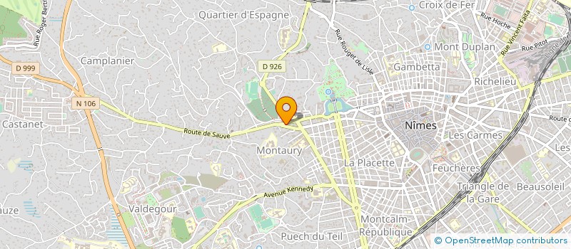 localisation de l'entreprise SARL FALORNI  NIMES