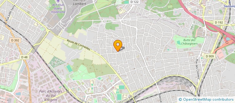 localisation de l'entreprise SARL FAM à ARGENTEUIL