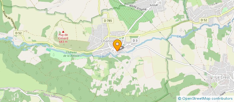 localisation de l'entreprise SARL FAMILIALE DESORTIAUX CHAFSEY  OLLOIX