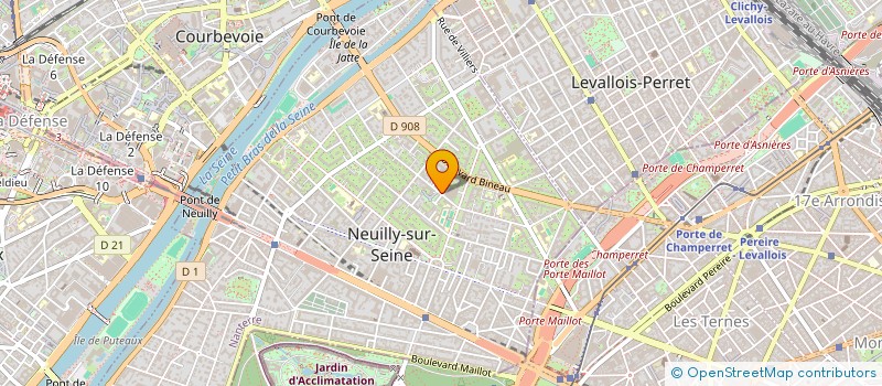 localisation de l'entreprise SARL FAMILIALE DONT à NEUILLY-SUR-SEINE