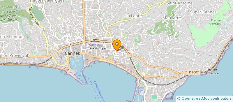 localisation de l'entreprise SARL FAMILIALE IDJER à CANNES