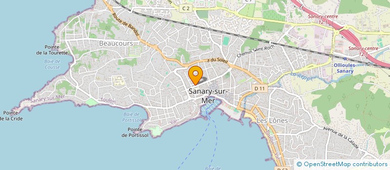 localisation de l'entreprise SARL FAMILIALE LJ SANARY MOSAIQUE à SANARY-SUR-MER