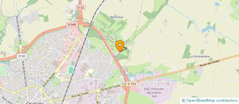 localisation de l'entreprise SARL FAMILLE ABILLARD à CHALLANS