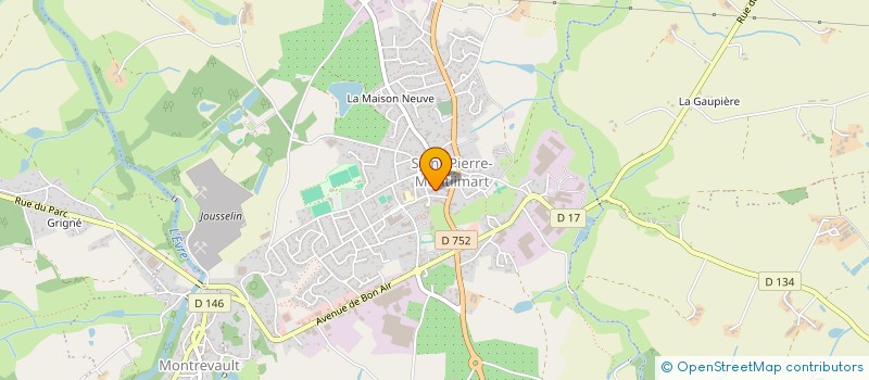 localisation de l'entreprise SARL FAMILLE ALLARD à MAUGES-SUR-LOIRE