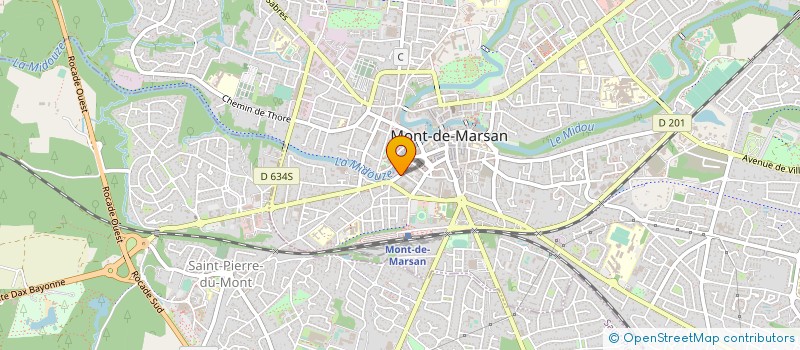 localisation de l'entreprise SARL FAMILLE DIRIS à MONT-DE-MARSAN