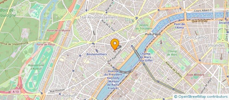 localisation de l'entreprise SARL FAMILLE FOURRIER à BOULOGNE-BILLANCOURT
