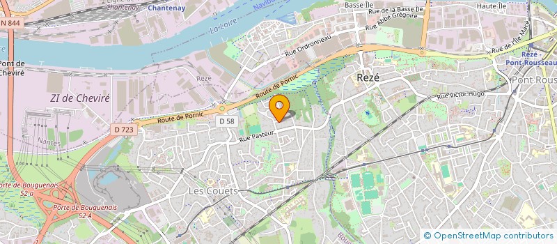 localisation de l'entreprise SARL FAMILLE MORVAN à BOUGUENAIS