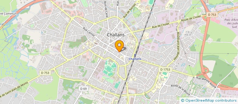 localisation de l'entreprise SARL FAMILY TIF à CHALLANS