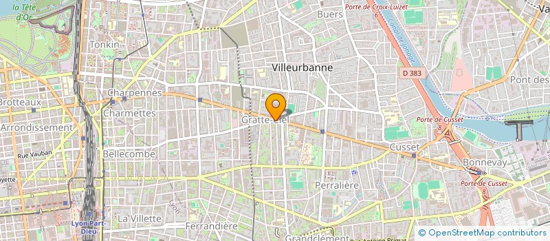 localisation de l'entreprise SARL FAMOU à VILLEURBANNE
