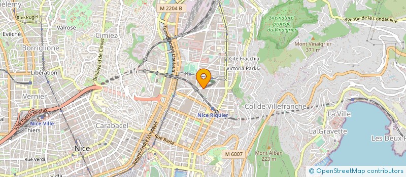 localisation de l'entreprise SARL FANCY à NICE