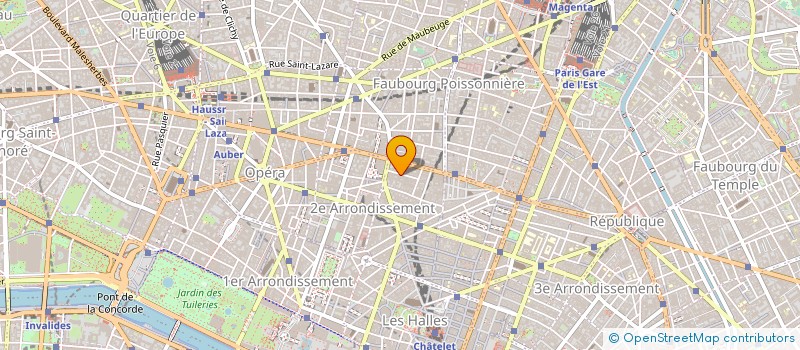 localisation de l'entreprise SARL FAPG à PARIS