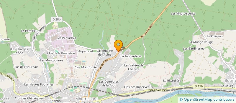 localisation de l'entreprise SARL FAPI à PONTLEVOY