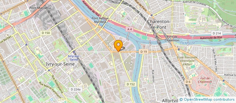 localisation de l'entreprise SARL FARADAY  IVRY-SUR-SEINE