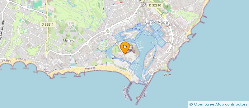 localisation de l'entreprise SARL FARAH  AGDE