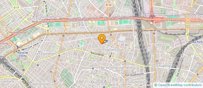 localisation de l'entreprise SARL FARCY  PARIS