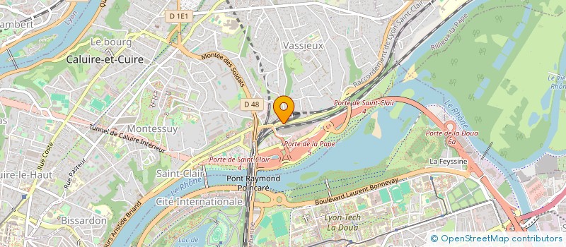 localisation de l'entreprise SARL FARIA  CALUIRE-ET-CUIRE