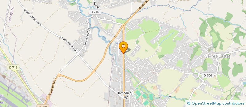 localisation de l'entreprise SARL FARIAS RODRIGUES  SERRES-CASTET