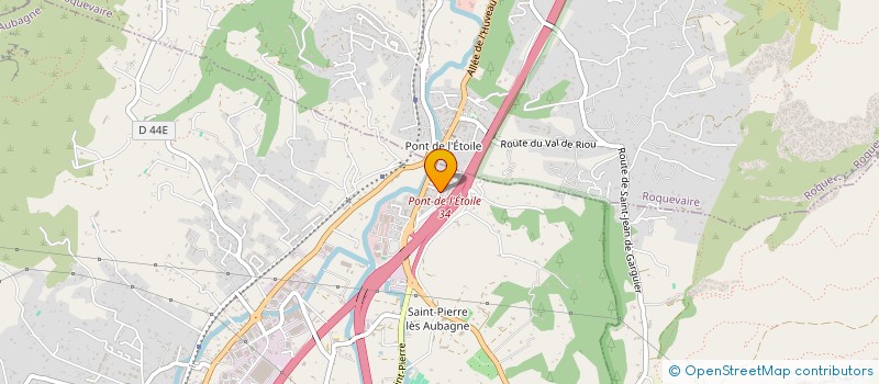 localisation de l'entreprise SARL FARINA  AUBAGNE