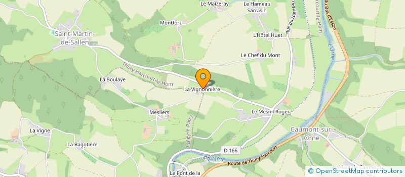 localisation de l'entreprise SARL FARON  THURY-HARCOURT-LE-HOM