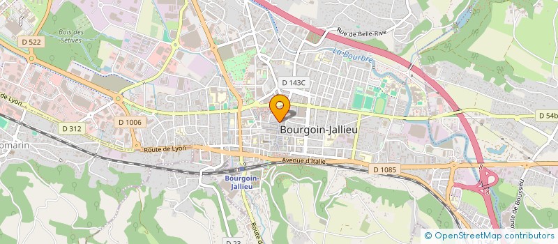 localisation de l'entreprise SARL FARTAPOUM  BOURGOIN-JALLIEU