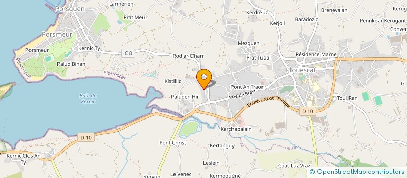 localisation de l'entreprise SARL FARZIG  PLOUESCAT