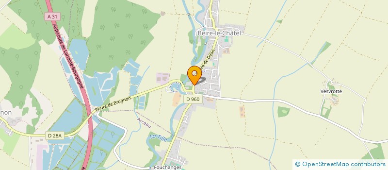 localisation de l'entreprise SARL FAST-RING à BEZE