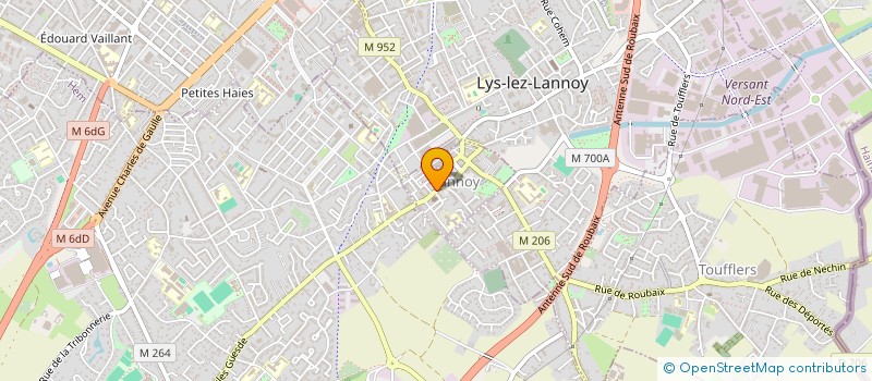 localisation de l'entreprise SARL FATEX à LANNOY