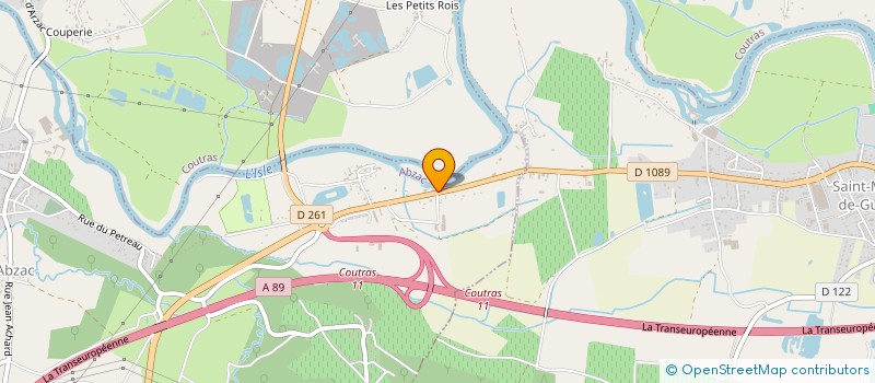 localisation de l'entreprise SARL FATINAPA à ABZAC