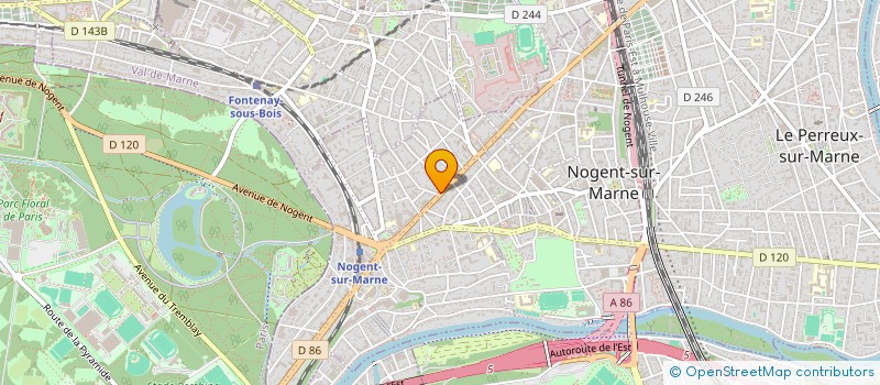 localisation de l'entreprise SARL FAUCHER à NOGENT-SUR-MARNE