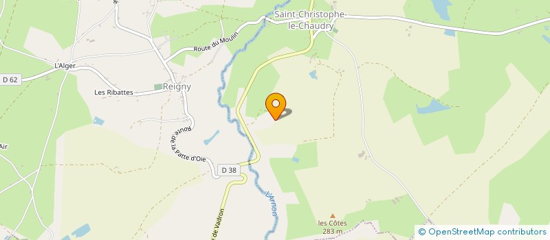 localisation de l'entreprise SARL FAUCONNIER PERE ET FILS  CULAN