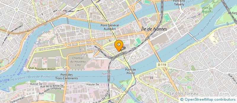 localisation de l'entreprise SARL FAUNEVET EXPERT à NANTES