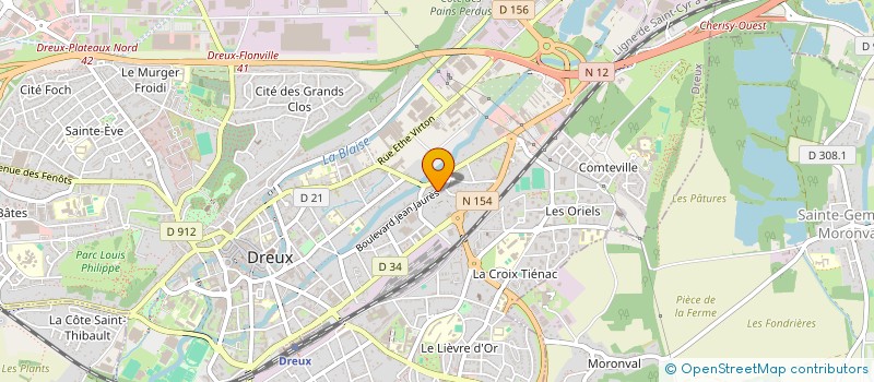 localisation de l'entreprise SARL FAUVEAU à SAINT-LUBIN-DES-JONCHERETS