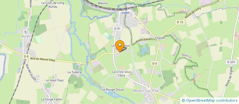 localisation de l'entreprise SARL FAUVEL à MOON-SUR-ELLE
