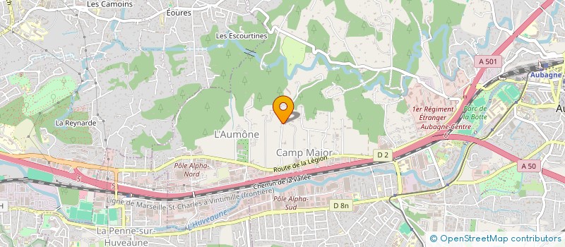 localisation de l'entreprise SARL FAVI à AUBAGNE