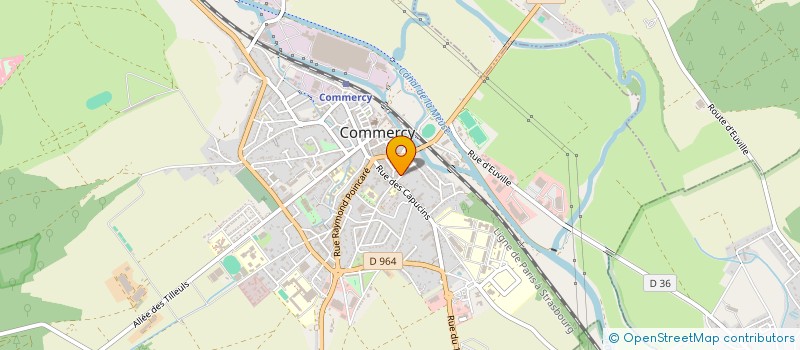 localisation de l'entreprise SARL FAVILLA à COMMERCY