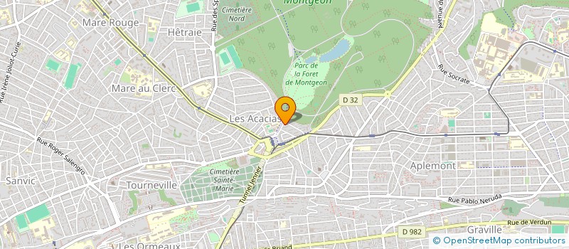 localisation de l'entreprise SARL FAVIMA  LE HAVRE