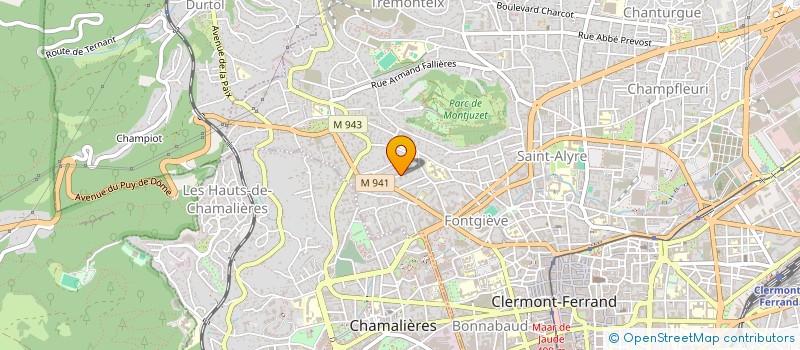 localisation de l'entreprise SARL FAWZAYNI INT AGCE PRIVEE à CLERMONT-FERRAND
