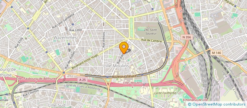 localisation de l'entreprise SARL FAYABEL à LILLE