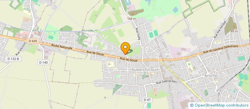 localisation de l'entreprise SARL FB RENOVATION  AUBERCHICOURT