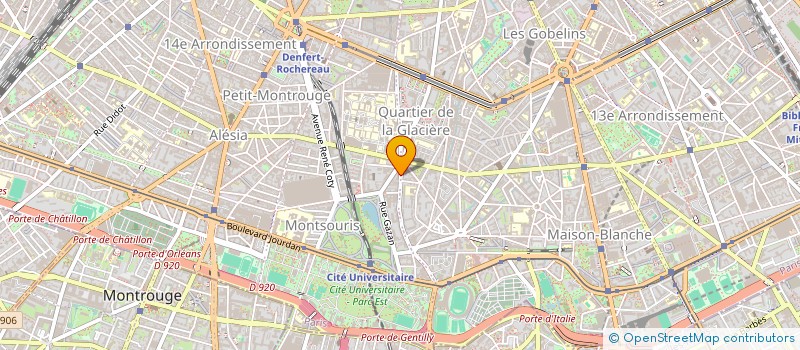 localisation de l'entreprise SARL FBH  PARIS