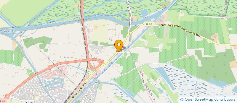 localisation de l'entreprise SARL FBHL à AIGUES-MORTES