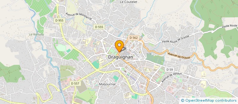 localisation de l'entreprise SARL FCEM 83 à SAINT-RAPHAEL