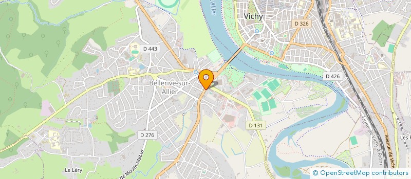 localisation de l'entreprise SARL FCH IMMOBILIER à BELLERIVE-SUR-ALLIER